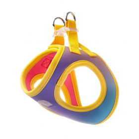 Мек нагръдник за кучета Ferribiella Motif Rainbow Harness - дизайн 